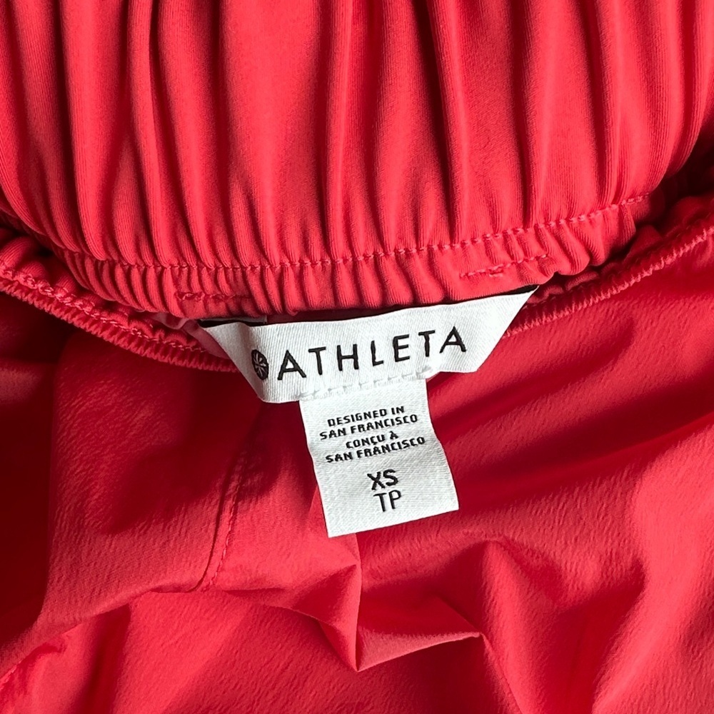 Athleta Rise Punch Track Pants XS NWT Elastic Waist Lightweight Joggers - Picture 3 of 14